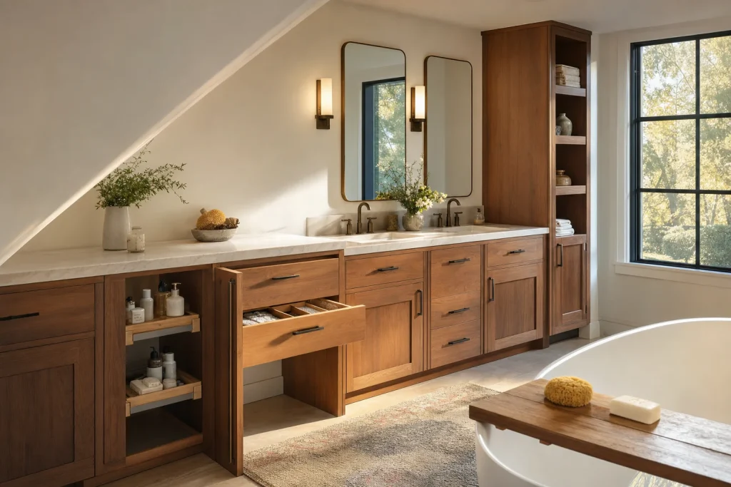 custom bath vanity
