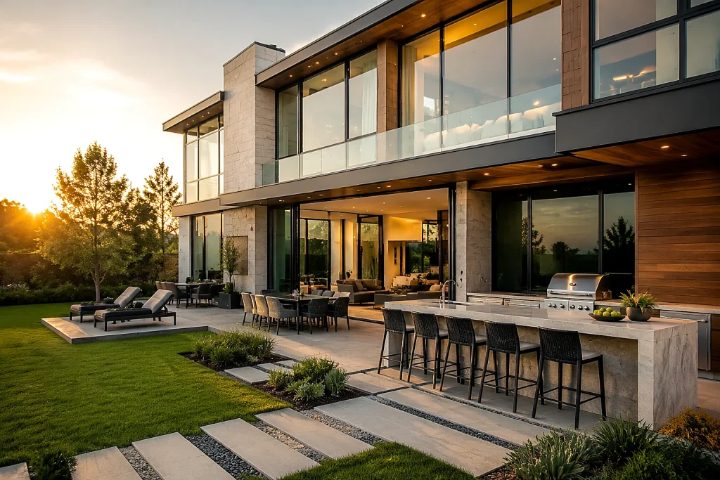 luxury home building