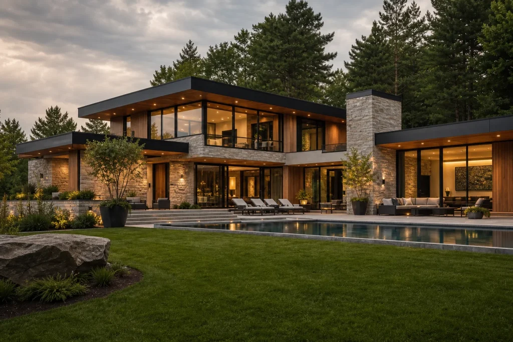 luxury home building