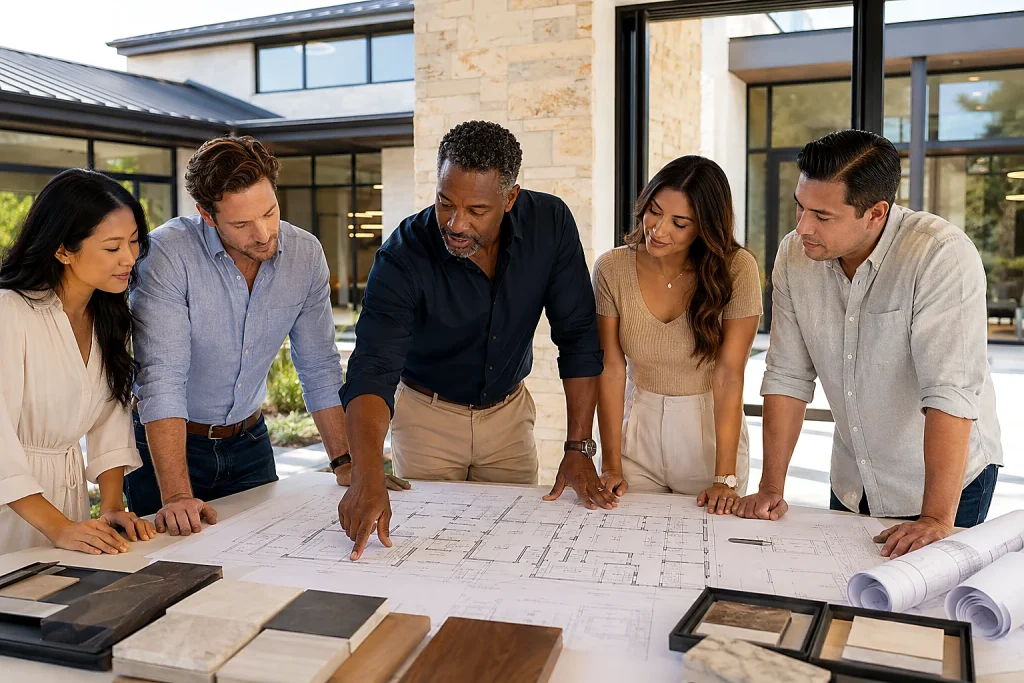 luxury home building