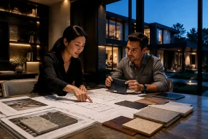 luxury home building