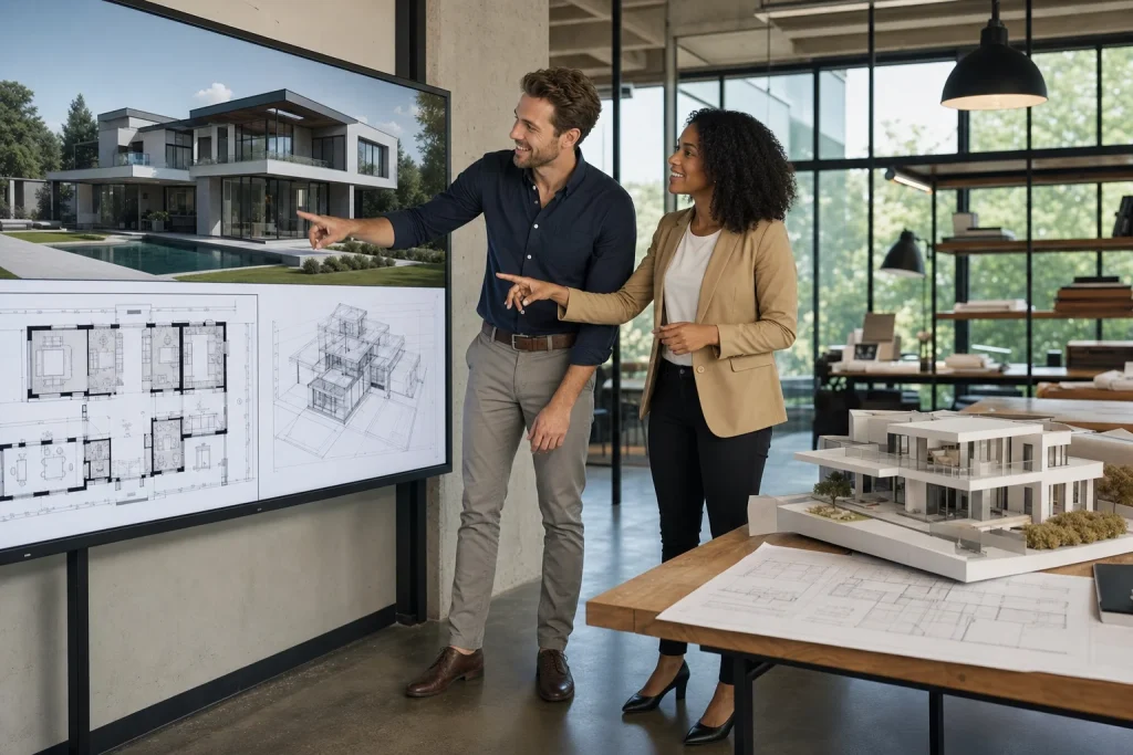 luxury home building