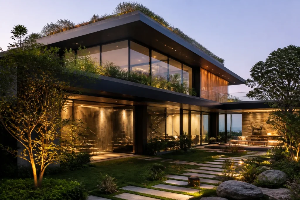 luxury home building