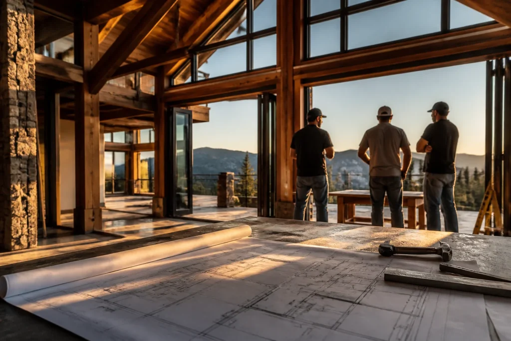 luxury home building