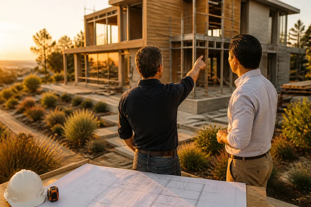 luxury home building